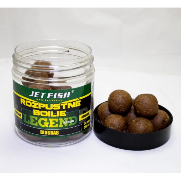 250ml-24mm Legend Range - Rozpustné boilie : BIOCRAB | 00001267