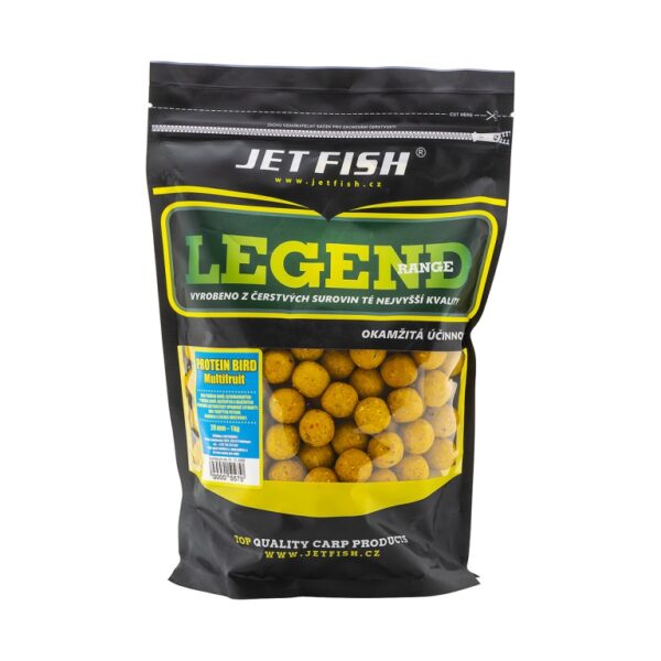 Legend Range boilie 1kg - 20mm : PROTEIN BIRD - MULTIFRUIT | 00005579