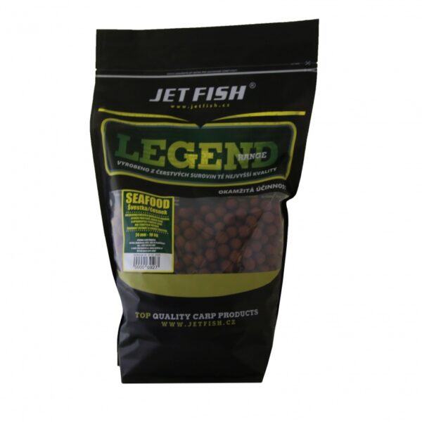 Legend Range boilie 10kg - 24mm : SEAFOOD - ŠVESTKA / ČESNEK | 00006927