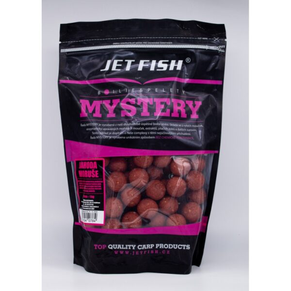 Mystery boilie 1kg - 24mm : JAHODA / MORUŠE | 01040784