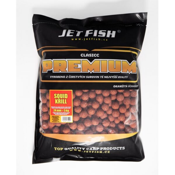 Premium clasicc boilie 5kg - 24mm : SQUID / KRILL | 02003429