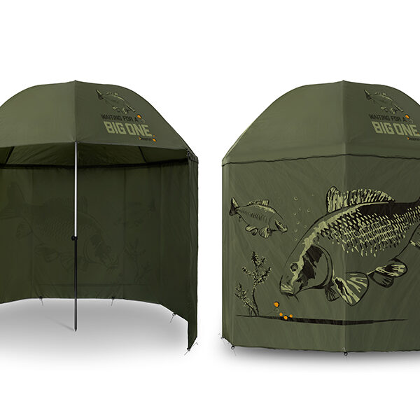 Deštník s bočnicí Delphin BigONE CARP | 8586018514118