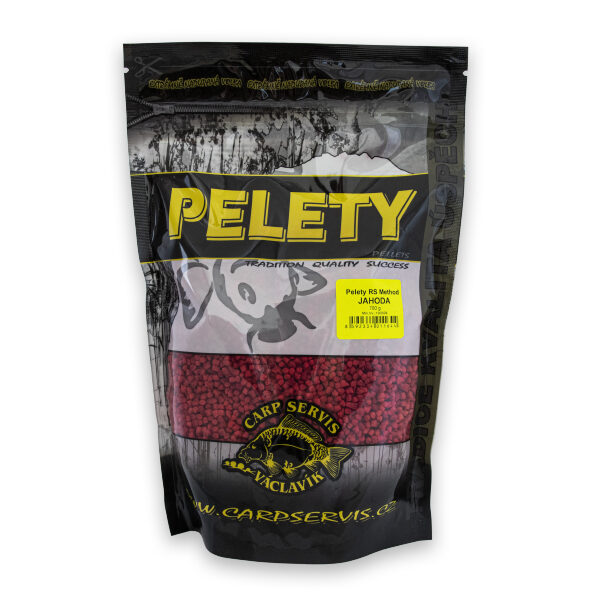 Pelety RS Method - 700 g/Jahoda