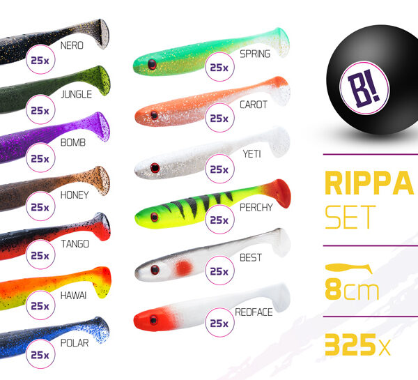 Sada nástrah BOMB Rippa 8cm / 325ks | 8585066503983